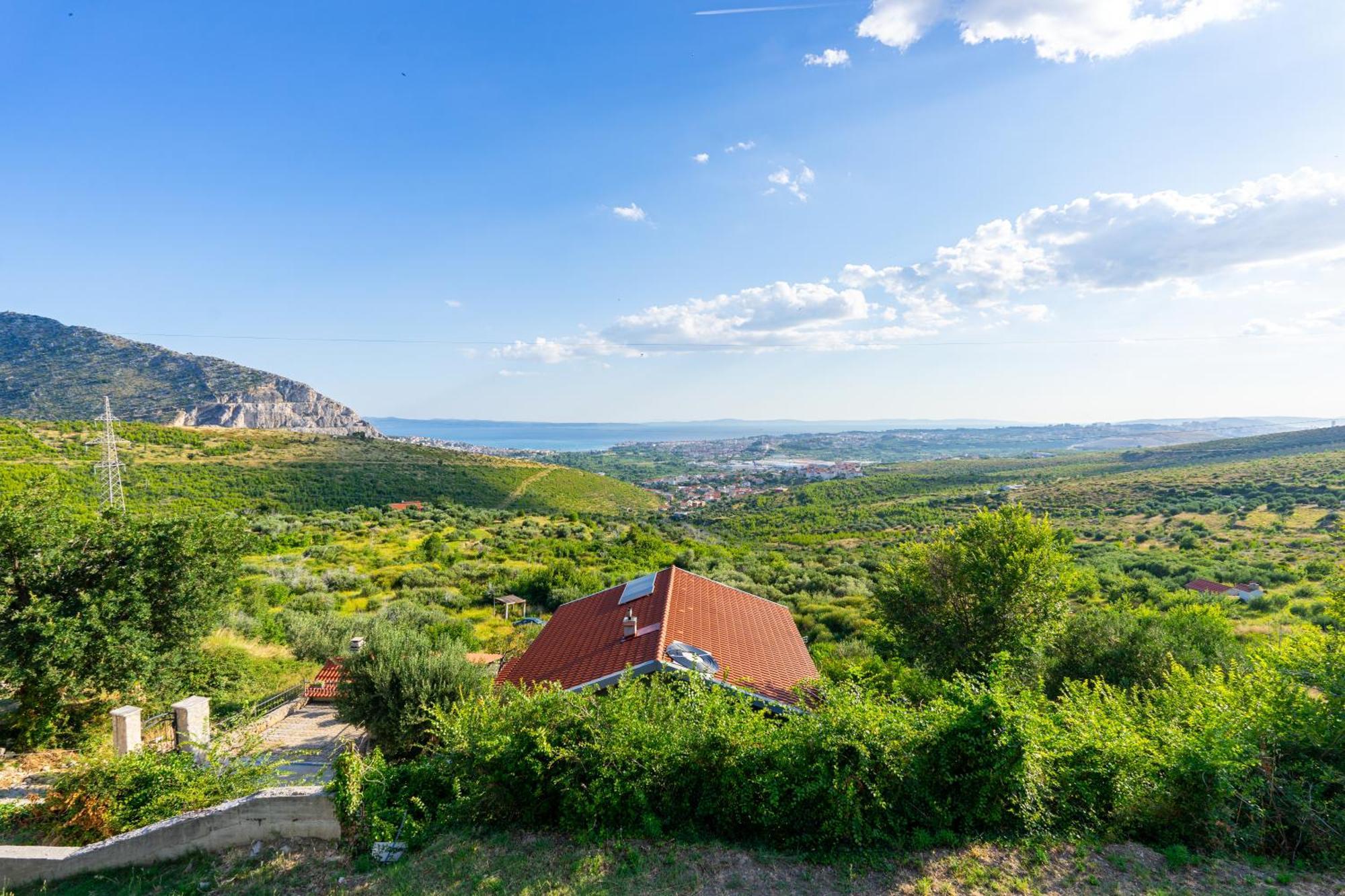 Olive Garden House In Zrnovnica With A View & Bbq Villa Eksteriør billede