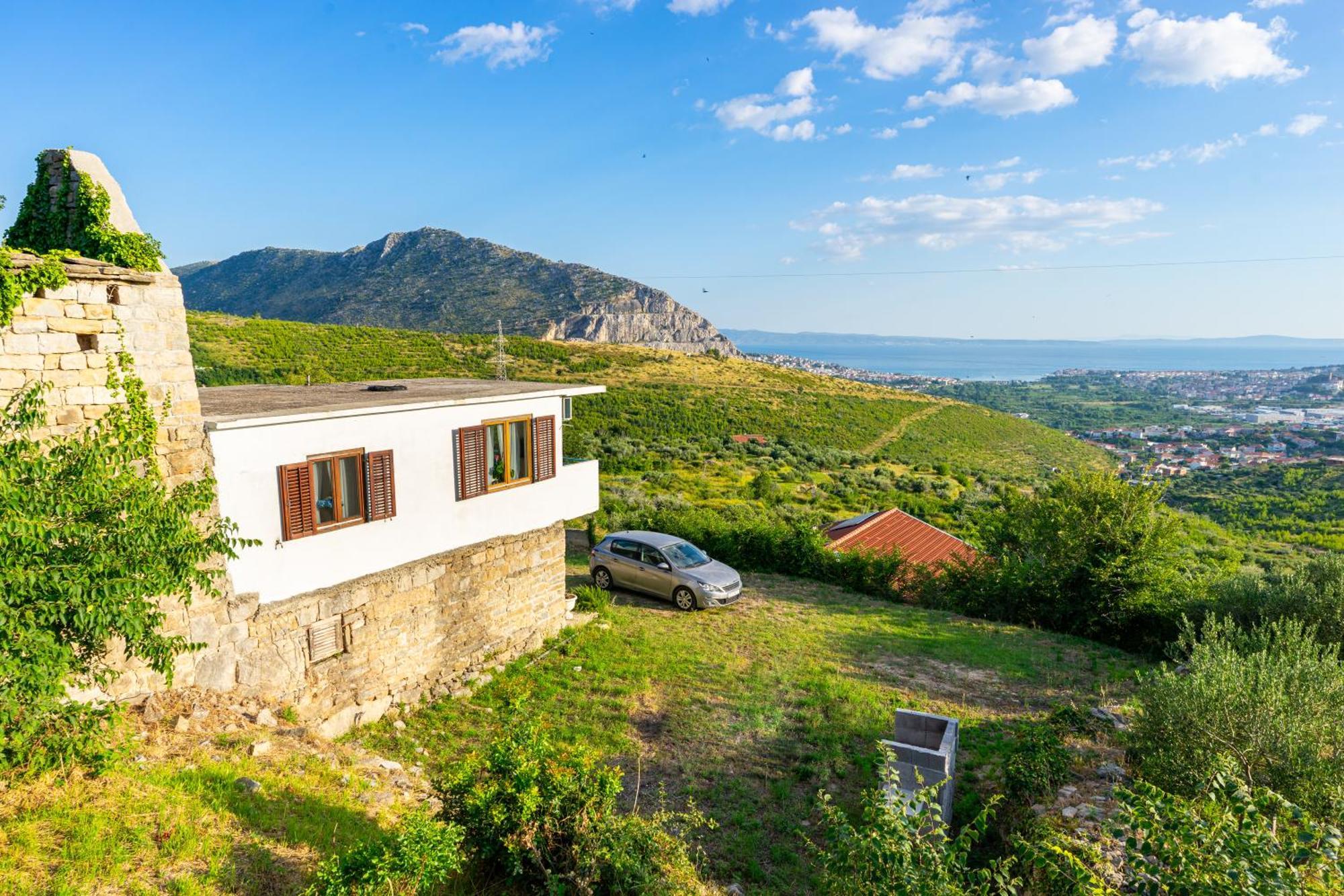 Olive Garden House In Zrnovnica With A View & Bbq Villa Eksteriør billede
