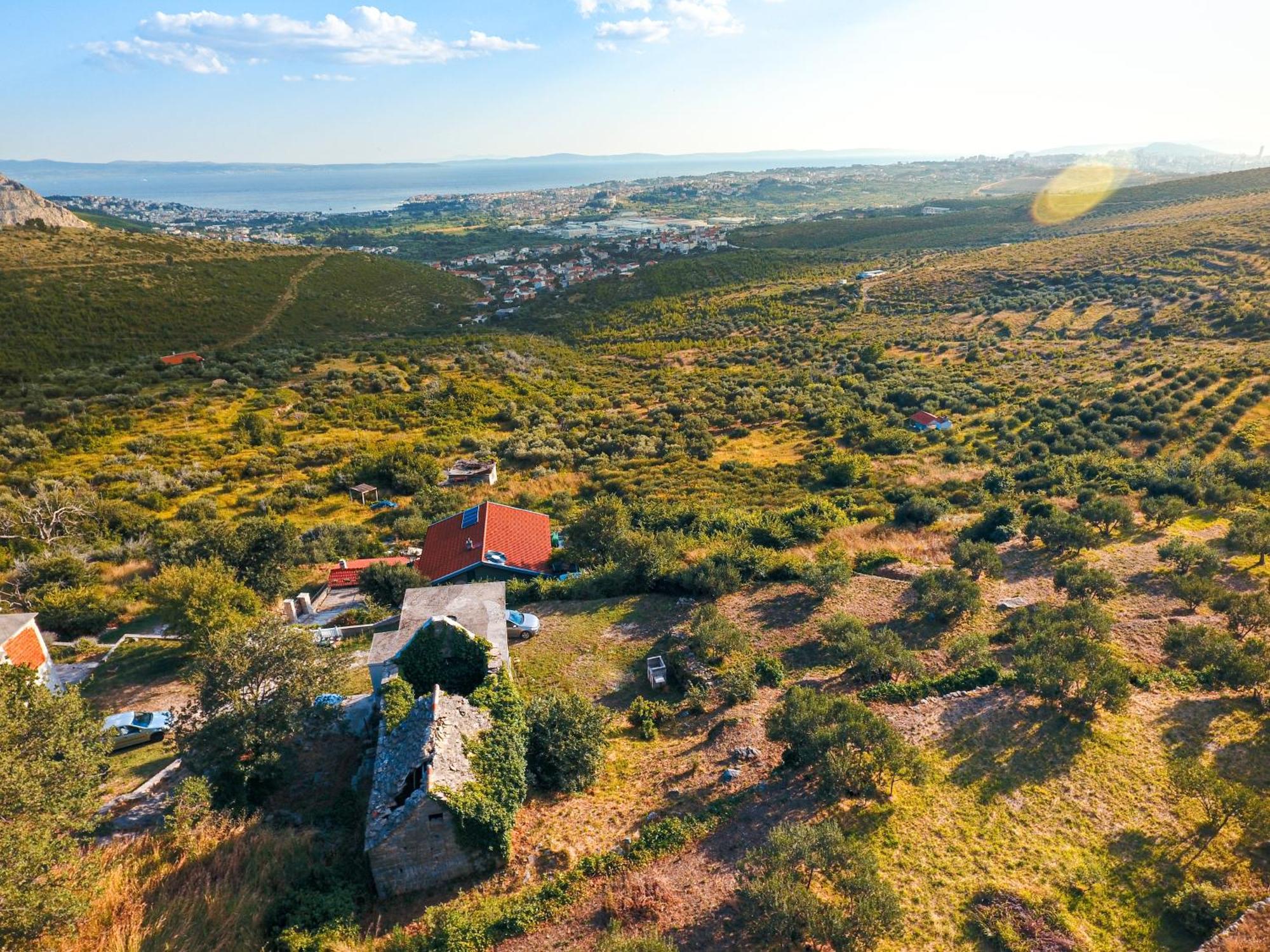 Olive Garden House In Zrnovnica With A View & Bbq Villa Eksteriør billede